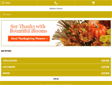 Tablet Screenshot of abbottfloristmiami.com